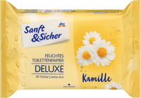 Feuchtes Toilettenpapier Deluxe Kamille, 50 St