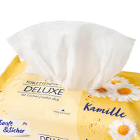 Feuchtes Toilettenpapier Deluxe Kamille, 50 St