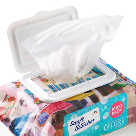 Vochtig toiletpapier maxi-verpakking, 80 stuks