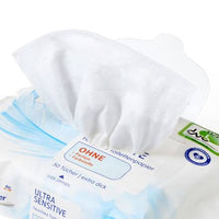 Vochtig toiletpapier ultra gevoelig (2x50 stuks), 100 stuks