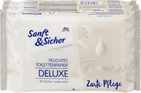 Feuchtes Toilettenpapier Zarte Pflege (3x50 St), 150 St