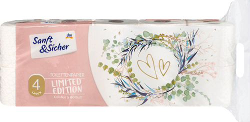 Toiletpapier Design Edition (10x180 vellen), 10 stuks