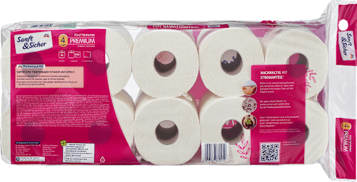 Toiletpapier premium 4-laags (10x200 vellen), 10 stuks