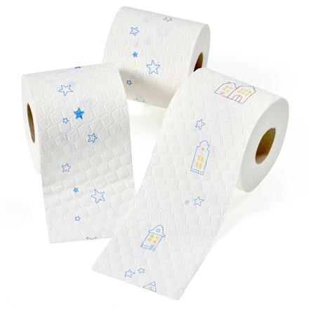 Toiletpapier seizoen 3-laags (8x180 vellen), 8 stuks