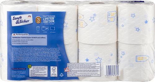 Toiletpapier seizoen 3-laags (8x180 vellen), 8 stuks