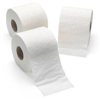 Toiletpapier rietje klassiek 3-laags (10x220 vellen), 10 stuks