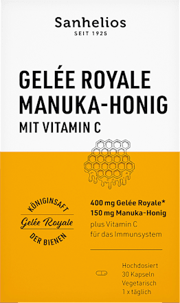 Royal Jelly Capsules met Manuka Honing, 30 stuks