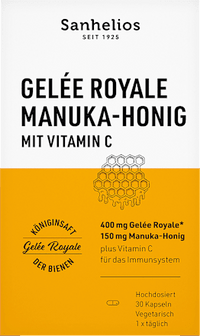 Royal Jelly Capsules met Manuka Honing, 30 stuks