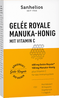 Royal Jelly Capsules met Manuka Honing, 30 stuks