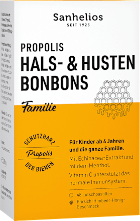 Keel- en hoestdruppels Familie 48 stuks, 120 g
