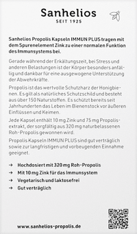 Propolis Kapseln Immun Plus 30 St, 10,5 g