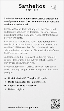 Propolis Capsules Immun Plus 30 stuks, 10,5 g