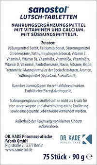 Zuigtabletten 75 stuks, 90 g