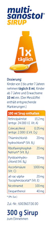 Multi-Sanostol Sirup, 300 g