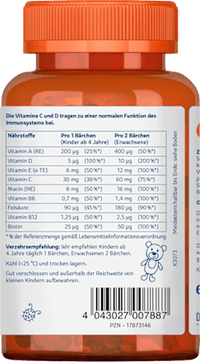 Multivitaminebeertjes 60 stuks, 120 g