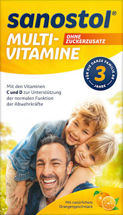 Multivitaminen zonder toegevoegde suiker, 230 ml