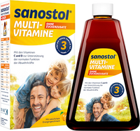 Multivitaminen zonder toegevoegde suiker, 230 ml