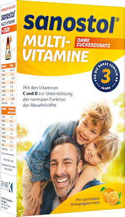 Multivitaminen zonder toegevoegde suiker, 230 ml