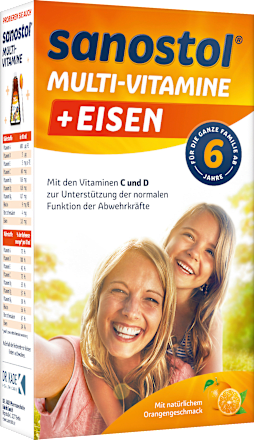 Multi-Vitamine plus Eisen, 460 ml