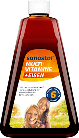 Multi-Vitamine plus Eisen, 460 ml