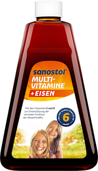 Multi-Vitamine plus Eisen, 460 ml