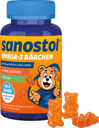sanostol Omega-3 Bärchen 60 St, 150 g