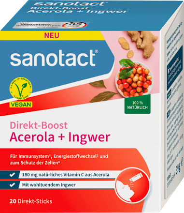 Acerola &amp; Gembersticks, 20 stuks, 39 g