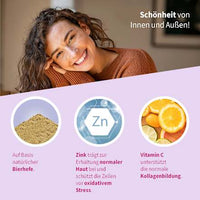 Bierhefe + Zink Tabletten 60 St., 30 g