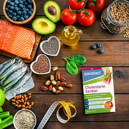 Cholesterin Senker Kapseln 45 St, 49 g sanotact