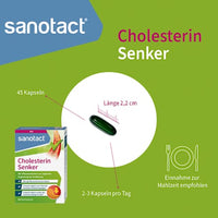 Cholesterin Senker Kapseln 45 St, 49 g sanotact