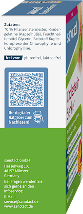 Cholesterin Senker Kapseln 45 St, 49 g sanotact
