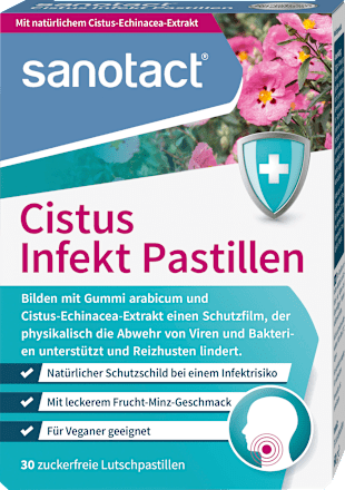 Cistus Infectie Pastilles 30 stuks, 60 g