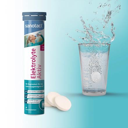 Elektrolyte Aktiv Brausetabletten 20 St, 82 g