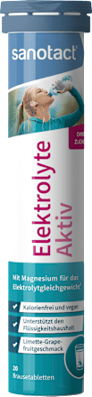 Elektrolyte Aktiv Brausetabletten 20 St, 82 g