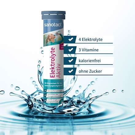 Elektrolyte Aktiv Brausetabletten 20 St, 82 g