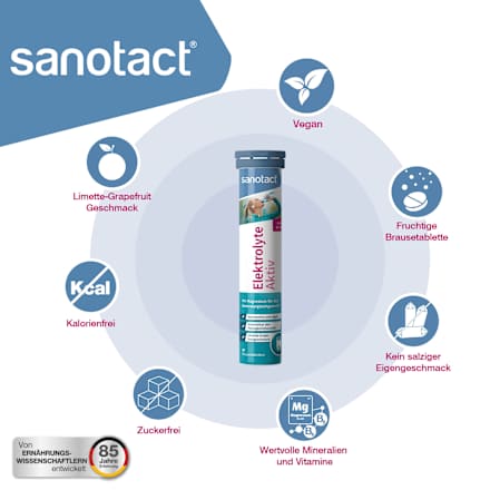 Electrolyte Active Bruistabletten 20 stuks, 82 g