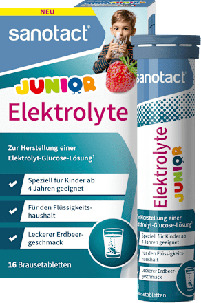 Electrolytes Junior Bruistabletten 16 stuks, 65 g