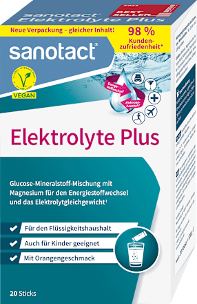 Electrolyte Plus Sticks 20 stuks, 120 g
