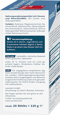 Electrolyte Plus Sticks 20 stuks, 120 g