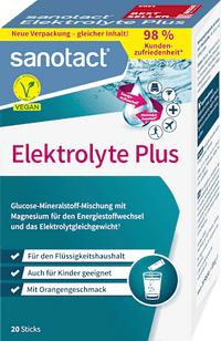 Elektrolyte Plus Sticks 50 St, 300 g