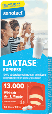 Express Laktase 13000 Kautabletten 40 St, 18 g
