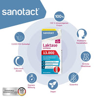 Express Laktase 13000 Kautabletten, 18 g sanotact