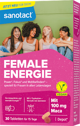 Female Energie Tabletten 30 St, 29 g