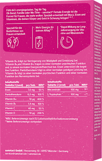 Female Energie Tabletten 30 St, 29 g