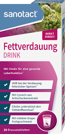 Fettverdauung Drink Brausetabletten 20 St, 84 g