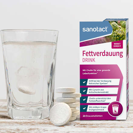 Fettverdauung Drink Brausetabletten 20 St, 84 g