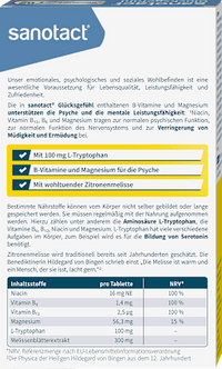 Glücksgefühl Tabletten 20 St., 11 g sanotact
