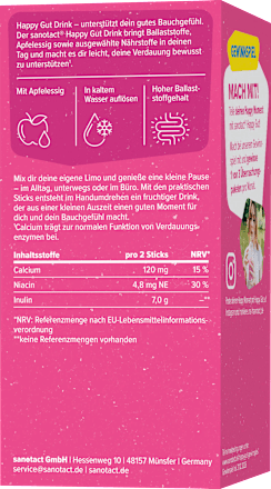Happy Gut Drink Sticks 10 St, 65 g