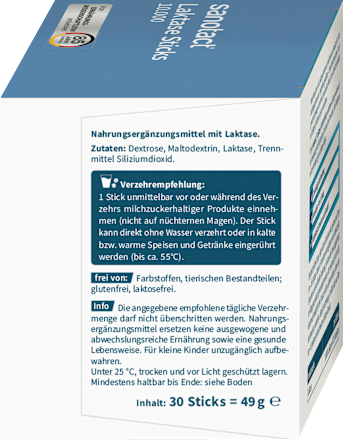 Laktase 10.000 Sticks 30 St, 49 g sanotact