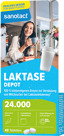 Laktase 24000 Tabletten 40 St, 16 g